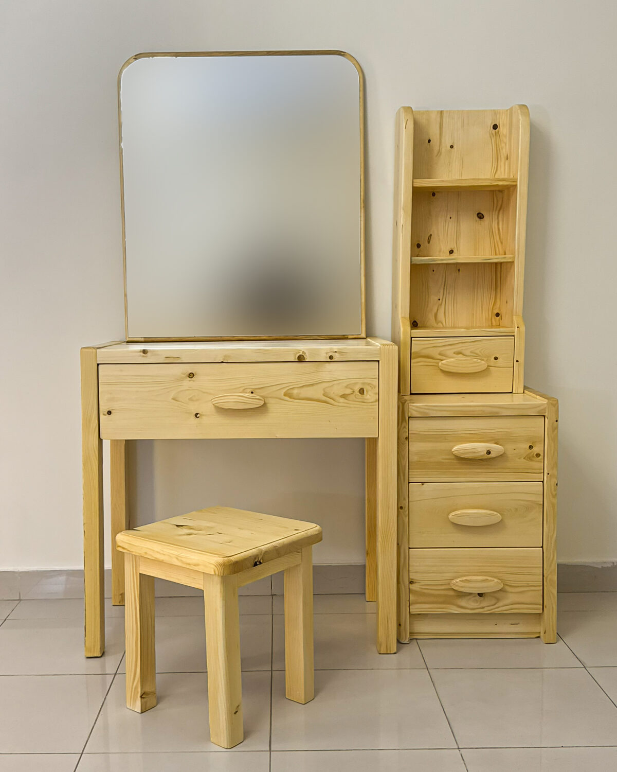 میز آرایش دست‌ساز چوب روسی - Image 7